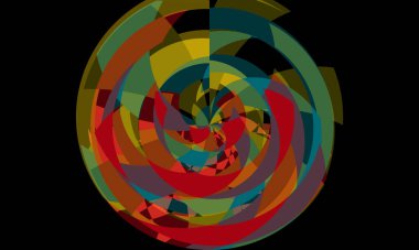 Bright artistic splashes with abstract color texture. Modern futuristic pattern. dynamic background