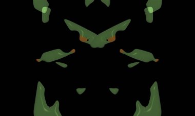 Creative abstract background with artistic pattern. Colorful and vibrant illustration