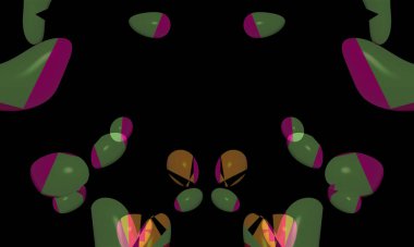 illustration of colorful decorative texture painting. Vibrant paint pattern backdrop