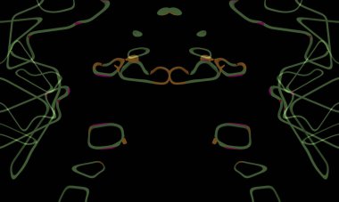 illustration of colorful decorative texture painting. Vibrant paint pattern backdrop