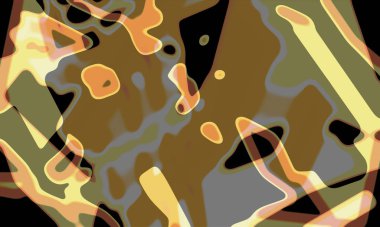 Abstract psychedelic background for your ad