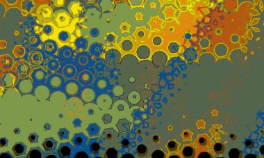 Bright artistic splashes with abstract color texture. Modern futuristic pattern. dynamic background