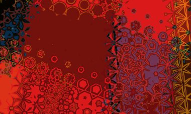 Light effects. Neon glow. Festive decoration. Colorful abstract background