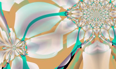 Creative abstract background with artistic pattern