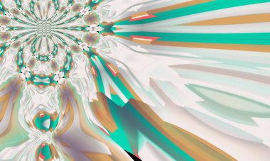 Colorful abstract decoration template for wallpapers