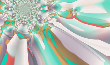 Colorful abstract decoration template for wallpapers