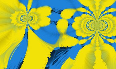 Abstract psychedelic background for your ad