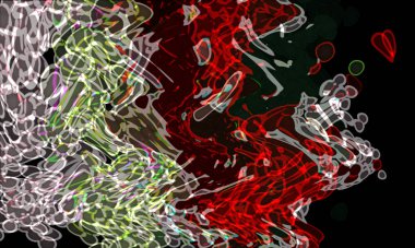 Festive decoration. Colorful abstract background