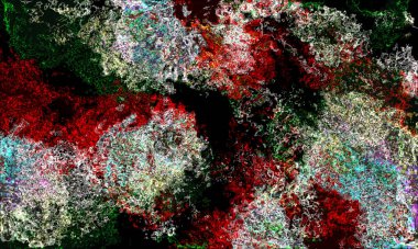 Abstract psychedelic background for your ad