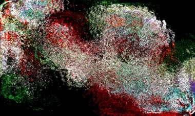 Abstract psychedelic background for your ad