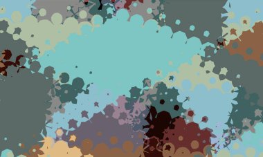 Bright artistic splashes with abstract color texture. Modern futuristic pattern. dynamic background