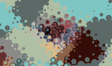 Bright artistic splashes with abstract color texture. Modern futuristic pattern. dynamic background