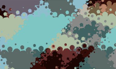 Bright artistic splashes with abstract color texture. Modern futuristic pattern. dynamic background