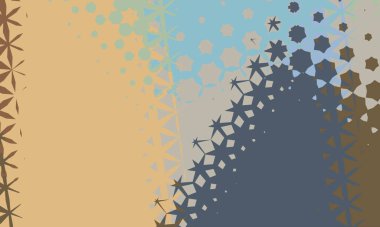 Creative abstract background with artistic pattern. Colorful and vibrant illustration