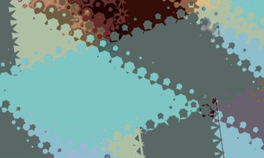 Creative abstract background with artistic pattern. Colorful and vibrant illustration