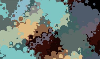 Creative abstract background with artistic pattern. Colorful and vibrant illustration