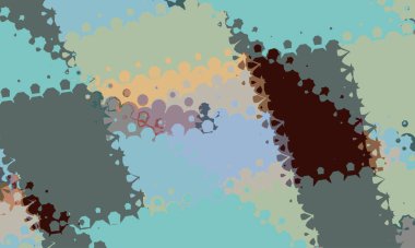 Creative abstract background with artistic pattern. Colorful and vibrant illustration