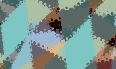 Creative abstract background with artistic pattern. Colorful and vibrant illustration