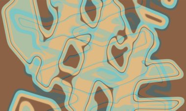 illustration of colorful decorative texture painting. Vibrant paint pattern backdrop