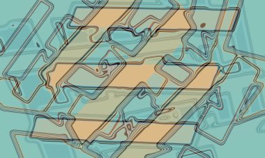 illustration of colorful decorative texture painting. Vibrant paint pattern backdrop