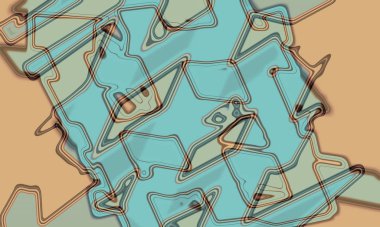 illustration of colorful decorative texture painting. Vibrant paint pattern backdrop