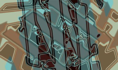 illustration of colorful decorative texture painting. Vibrant paint pattern backdrop