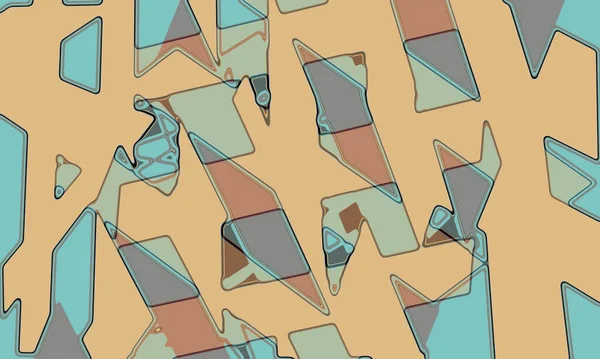 Красочный Абстрактный Шаблон Фона Обоев — стоковое фото