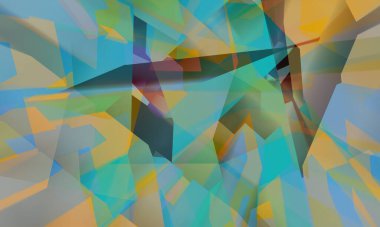 Projeleriniz için renkli soyut arkaplan, afiş, kartvizit, şablon