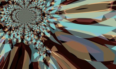 Abstract psychedelic background for your ad