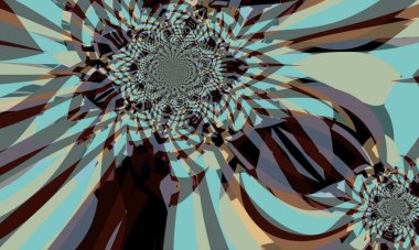 Abstract psychedelic background for your ad