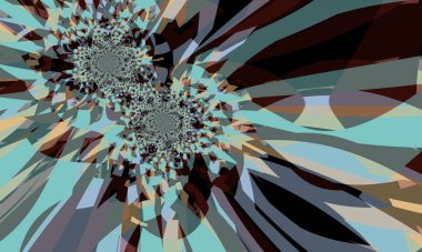 Abstract psychedelic background for your ad