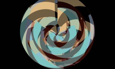 illustration of colorful decorative texture painting. Vibrant paint pattern backdrop