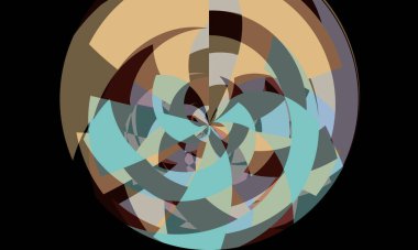 illustration of colorful decorative texture painting. Vibrant paint pattern backdrop