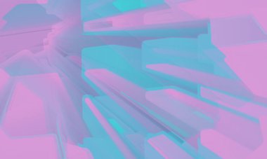 Creative abstract background with artistic pattern. Colorful and vibrant illustration