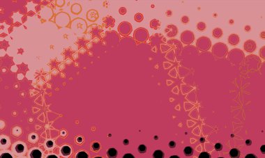 Creative abstract background with artistic pattern. Colorful and vibrant illustration
