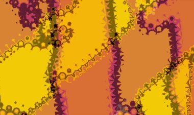 Abstract psychedelic background for your ad