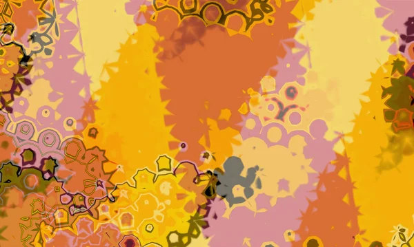 Creative Abstract Background Artistic Pattern Colorful Vibrant Illustration — 스톡 사진