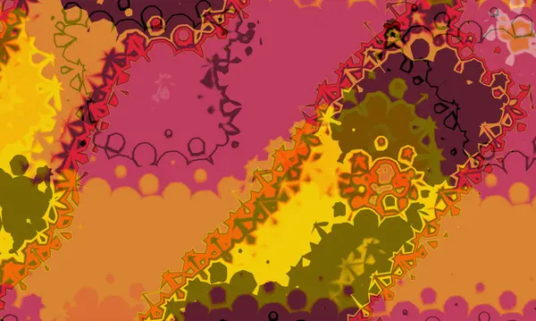 Abstract Psychedelic Background Your — Stockfoto