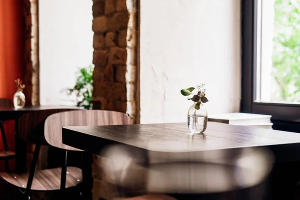 Restaurant minimalism interior design details — Stock Photo, Image