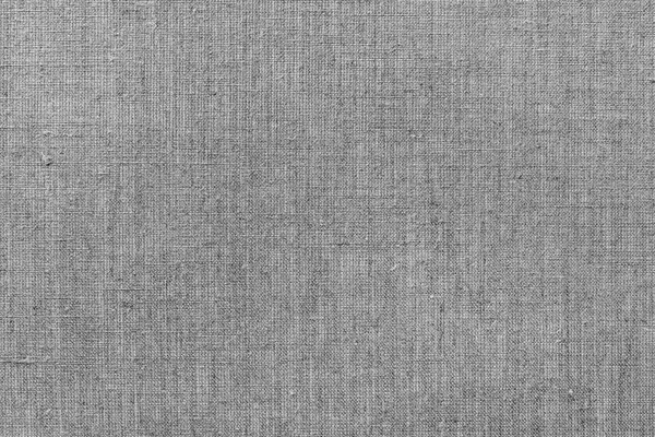 Tissu de lin gris brut. Texture et fond de lin . — Photo