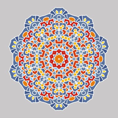 Etnik dekoratif öğe.