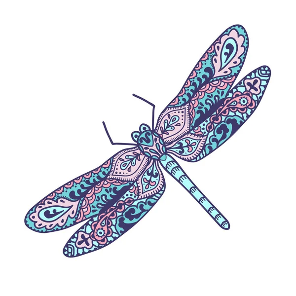 Elle çizilmiş doodle böcek.
