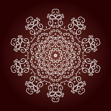 Etnik dekoratif öğe.