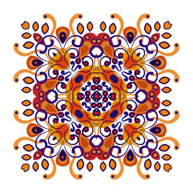 Ajur vektör mandala