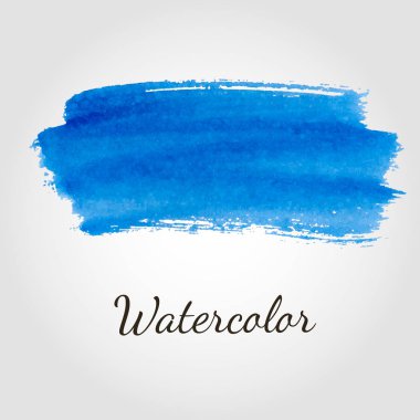 Arka plan boyalı soyut suluboya fırça darbeleri.