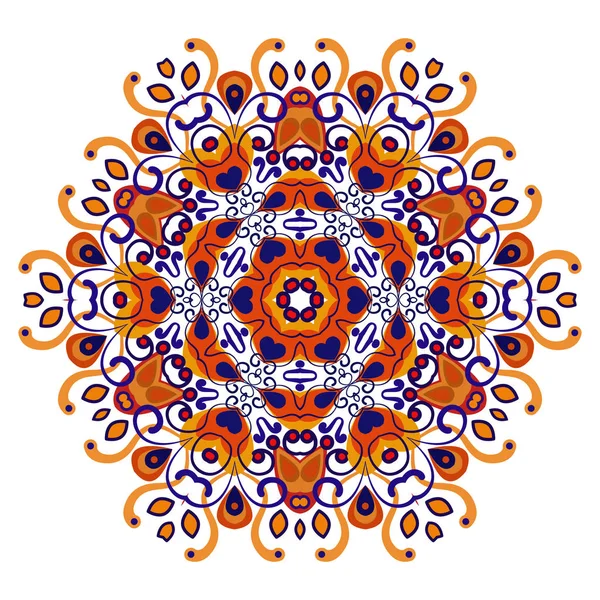 Mandala vector calado — Vector de stock