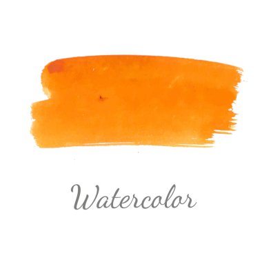 Arka plan boyalı soyut suluboya fırça darbeleri.