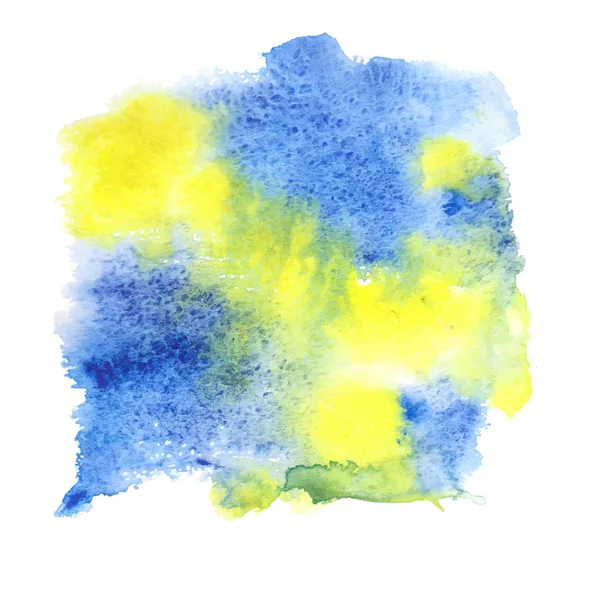背景を描いた抽象的な水彩ブラシ ストローク. — ストックベクタ