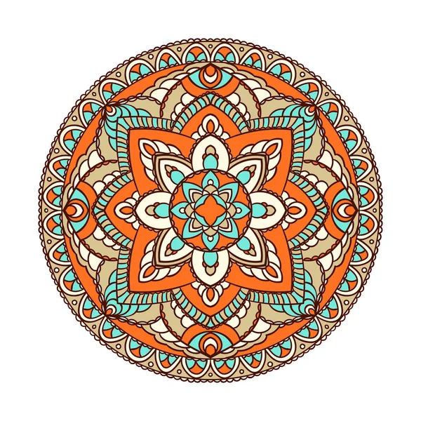 Mandala. Etnik dekoratif öğe.