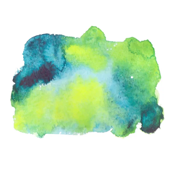 Abstrait aquarelle pinceau coups peint fond . — Image vectorielle